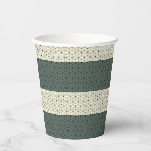 Gobelets En Papier Soyez cool, portez du vert (Recto)