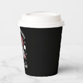 Gobelets En Papier Soyez Gentil Avec L'Infirmière Père Noël Regarde N (Gauche)