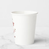 Gobelets En Papier Soyez Joyeux et lumineux (Gauche)