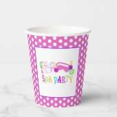 Gobelets En Papier Spa Party Birday Paper Cup - WH (Recto)