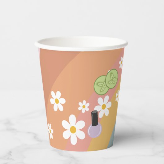 Gobelets En Papier Spa super Anniversaire tasse de papier (Recto)