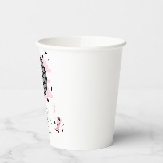 Gobelets En Papier Space Cowgirl Rétro Disco Enterrement de Vie de Je (Gauche)