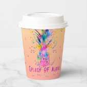 Gobelets En Papier Splash of Aloha (Gauche)