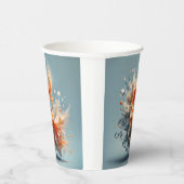 Gobelets En Papier Splash tropical (Droite)