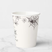 Gobelets En Papier Spooktacular Halloween Anniversaire Fête Araignée  (Gauche)