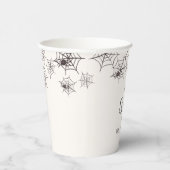 Gobelets En Papier Spooktacular Halloween Anniversaire Fête Araignée  (Droite)