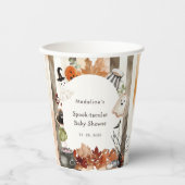 Gobelets En Papier Spooktacular Halloween Ghost Pumpkin Baby Shower (Recto)