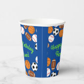 Gobelets En Papier Sports Anniversaire Fête Enfants Mignonne Moyen (Droite)