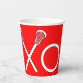 Gobelets En Papier Sports de crosse (Verso)