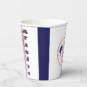 Gobelets En Papier Sports Tout Étoiles À Thème De Baseball (Droite)