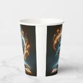 Gobelets En Papier "Spotlight Groove" - dansant sous les projecte (Gauche)