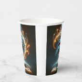 Gobelets En Papier "Spotlight Groove" - dansant sous les projecte (Droite)