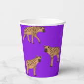 Gobelets En Papier Spotted Hyenas (Verso)