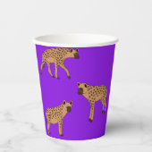 Gobelets En Papier Spotted Hyenas (Recto)