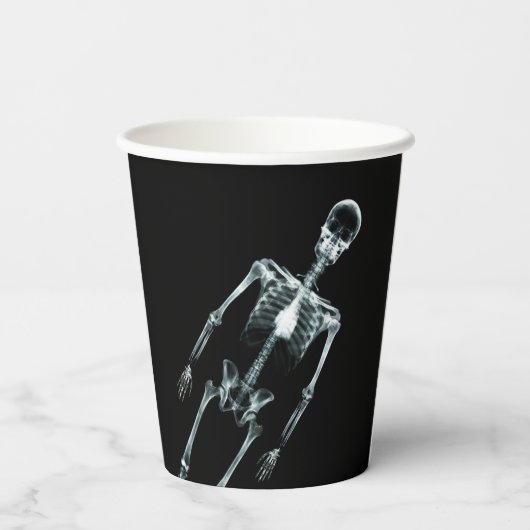 Gobelets En Papier Squelette X-Ray (Verso)