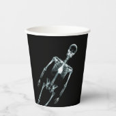 Gobelets En Papier Squelette X-Ray (Recto)