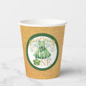 Gobelets En Papier St Patrick's Day Fille premier anniversaire Lucky  (Recto)
