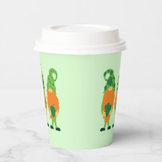 Gobelets En Papier St. Patrick's Day Gnomes-59065 (Gauche)