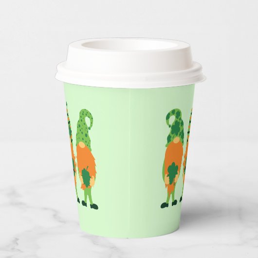 Gobelets En Papier St. Patrick's Day Gnomes-59065 (Droite)