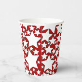 Gobelets En Papier Stars, Stars, Stars in Red and White (Droite)