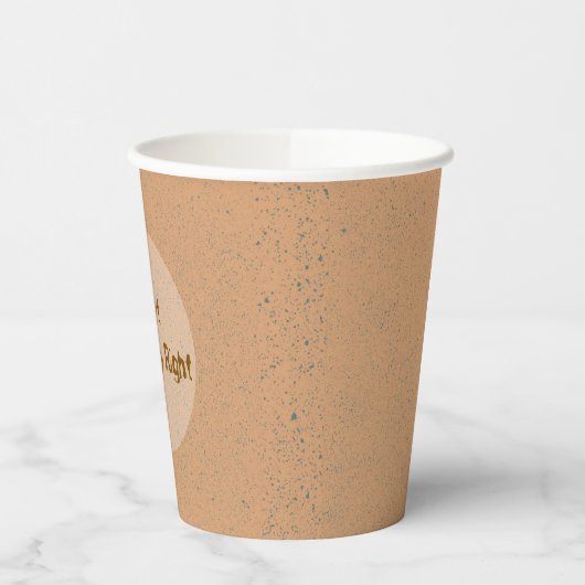 Gobelets En Papier Start Your Day Right - Inspirational Coffee Cup  (Gauche)