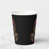 Gobelets En Papier Steampunk Mardi Gras (Gauche)