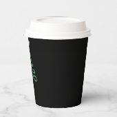 Gobelets En Papier Stethoscope Arbre de Noël Infirmière Scrub Xmas (Gauche)