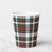 Gobelets En Papier Stewart Dress Tartan Tasses en Papier Plaid (Verso)