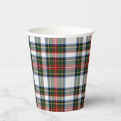 Gobelets En Papier Stewart Dress Tartan Tasses en Papier Plaid (Recto)