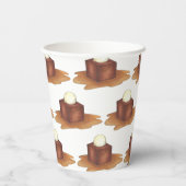 Gobelets En Papier Stick Toffee Pudding Royaume-Uni (Verso)
