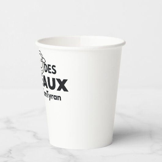 Gobelets En Papier Sticker (Gauche)