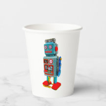 STICKER ROBOT RETRO