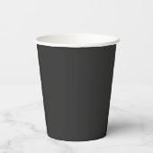 Gobelets En Papier Straight Outta School Graduation cup (Verso)
