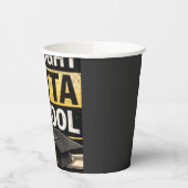 Gobelets En Papier Straight Outta School Graduation cup (Gauche)
