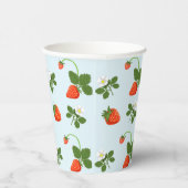 Gobelets En Papier Strawberries (Droite)