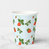 Gobelets En Papier Strawberries (Droite)