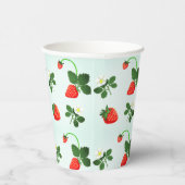 Gobelets En Papier Strawberries (Droite)