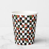 Gobelets En Papier Strawberry Pattern (Droite)