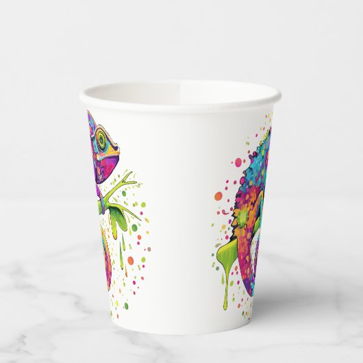 Gobelets En Papier Style d'aquarelle des teintures Chameleon (Gauche)