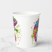 Gobelets En Papier Style d'aquarelle des teintures Chameleon (Droite)