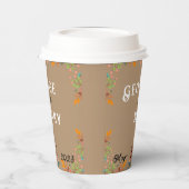 Gobelets En Papier Style de fleurs (Gauche)