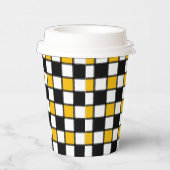 Gobelets En Papier Style d'échiquier  (Droite)