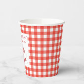 Gobelets En Papier Style italien Amore 2 Fêtes des mariées (Gauche)