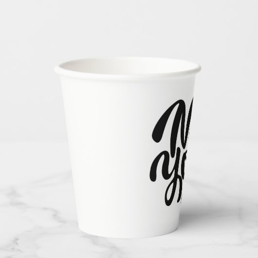 Gobelets En Papier Style New York (Recto)