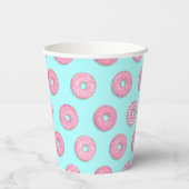 Gobelets En Papier Sugar Sweet Pink Glazed Donuts (Verso)