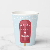 Gobelets En Papier Summer Popsicle Anniversaire de enfant Party Perso (Verso)