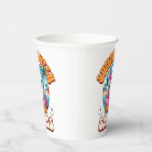 Gobelets En Papier Summerween Vibes Spooky Cute Ghost Flamingo Float (Droite)