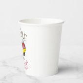 Gobelets En Papier SUNDAE FUNDAE Banana Split Ice Cream Social (Gauche)