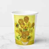 Gobelets En Papier Sunflowers Vincent van Gogh (Verso)