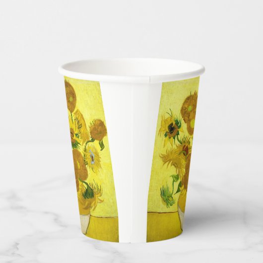 Gobelets En Papier Sunflowers Vincent van Gogh (Droite)